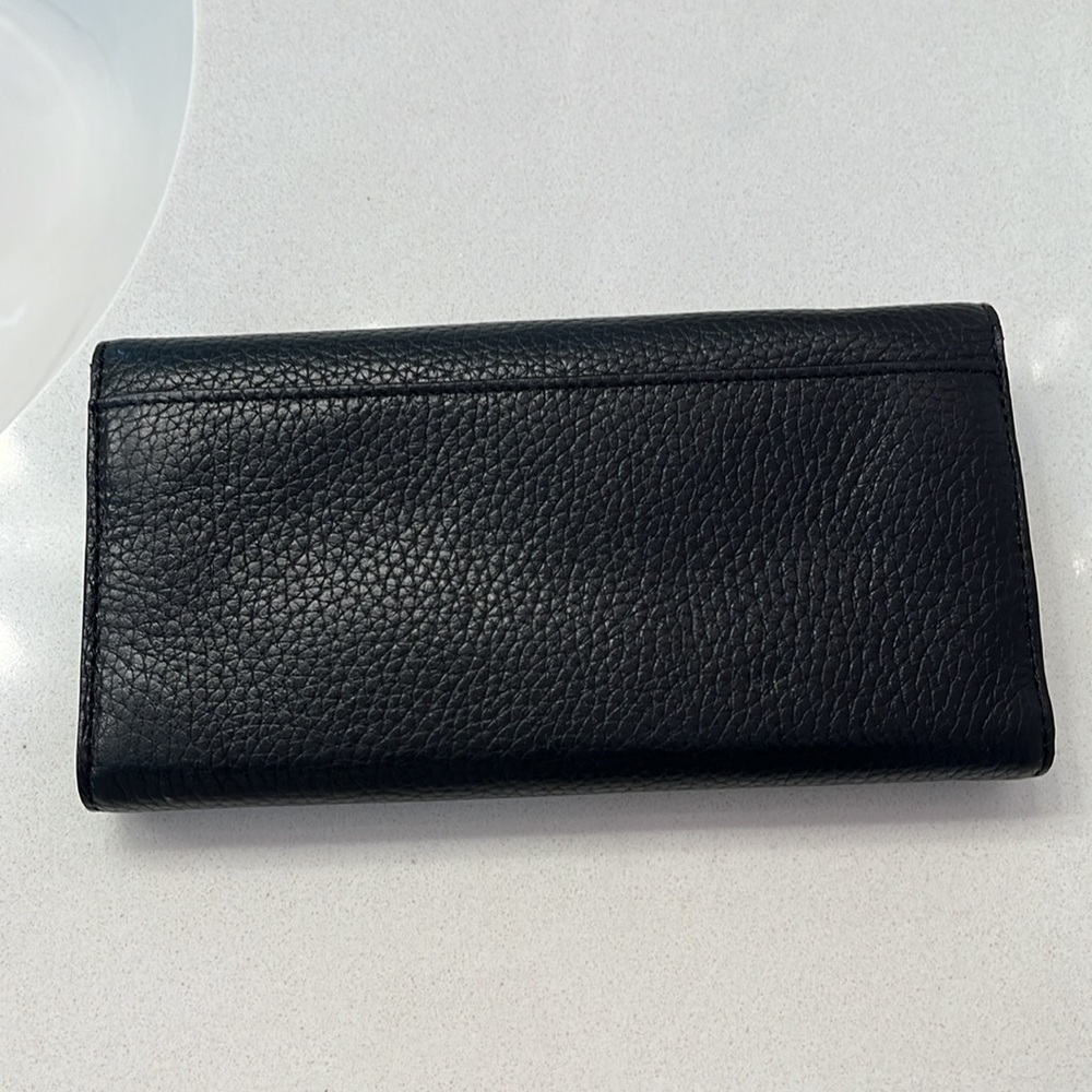 Kate Spade long wallet. Black. - Picture 7 of 10